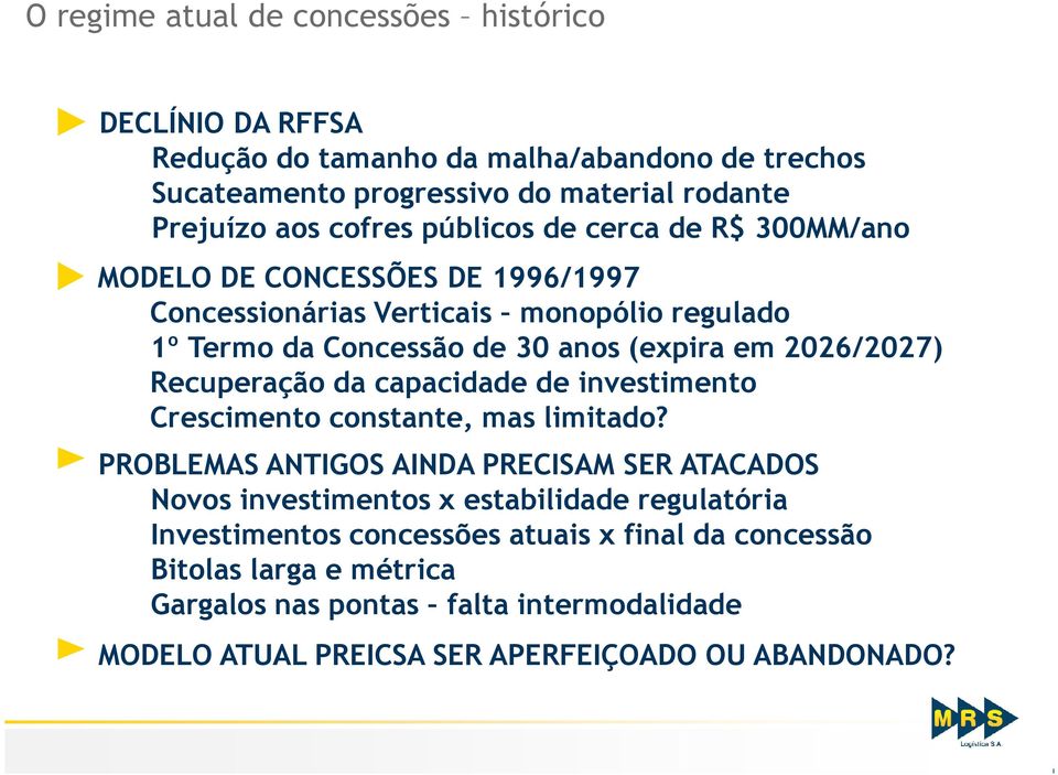 Recuperação da capacidade de investimento Crescimento constante, mas limitado?