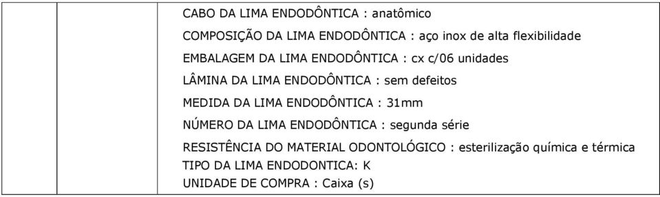 cx c/06 unidades LÂMINA DA : sem defeitos