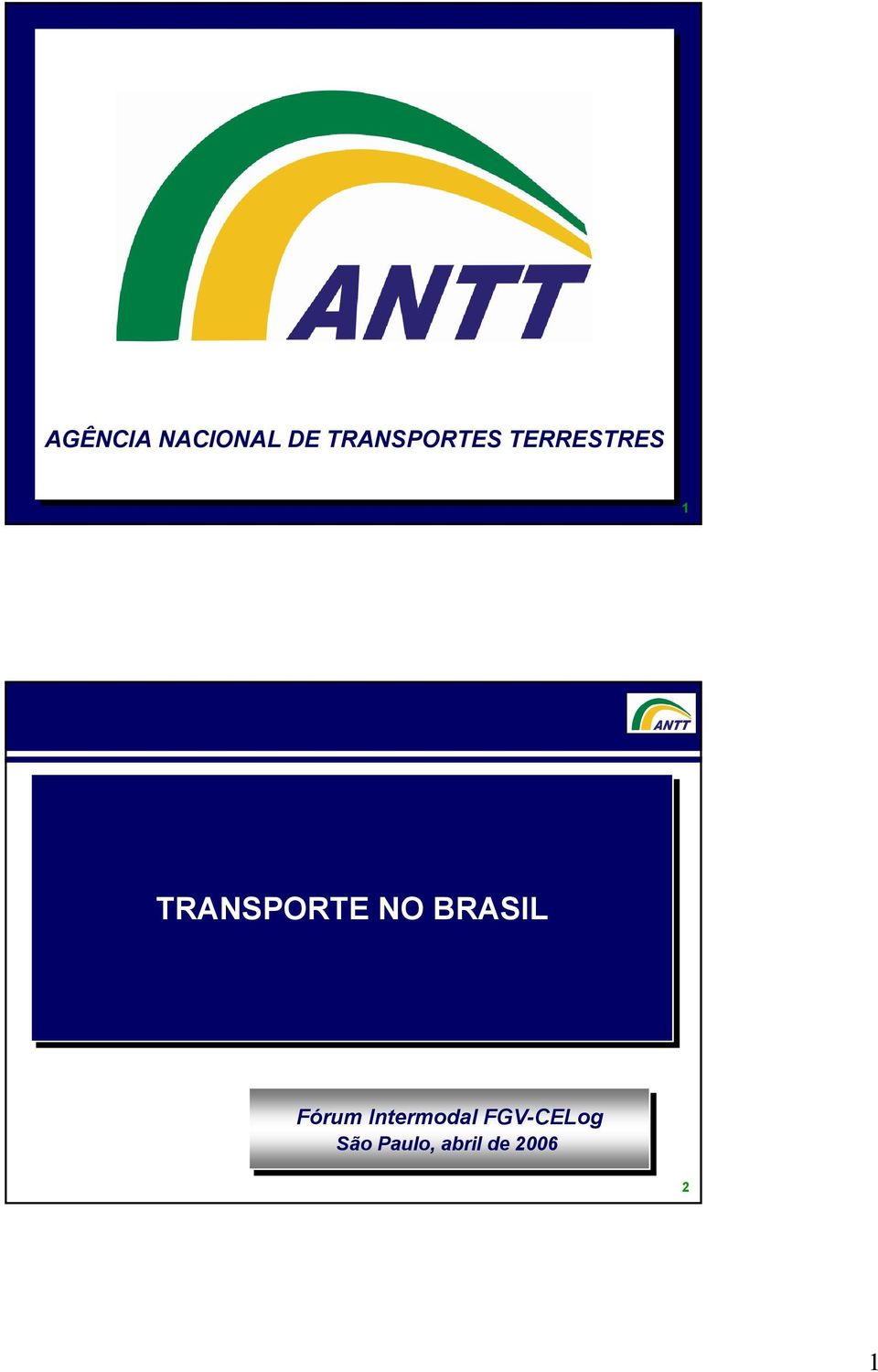 BRASIL Fórum Intermodal