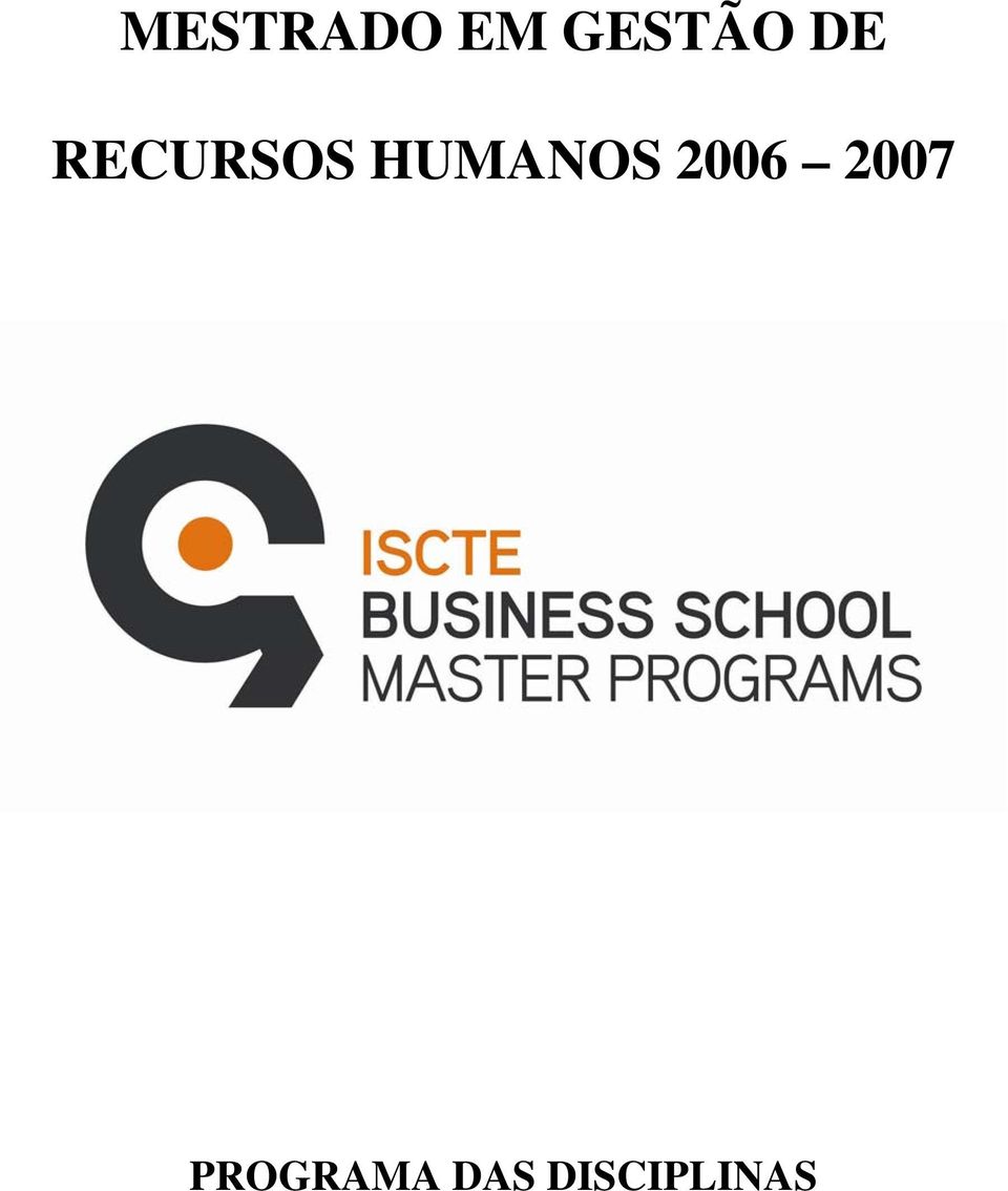 HUMANOS 2006 2007