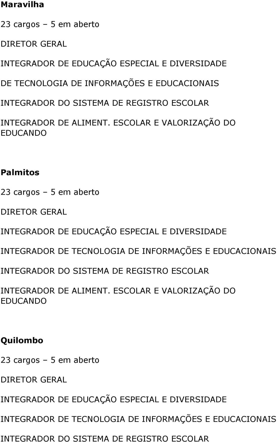 EDUCACIONAIS Palmitos 23 cargos 5