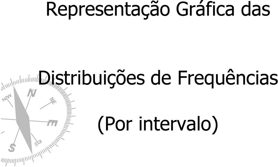 Distribuições de