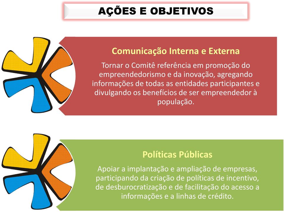 empreendedor à população.