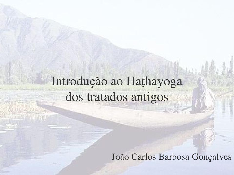 tratados antigos