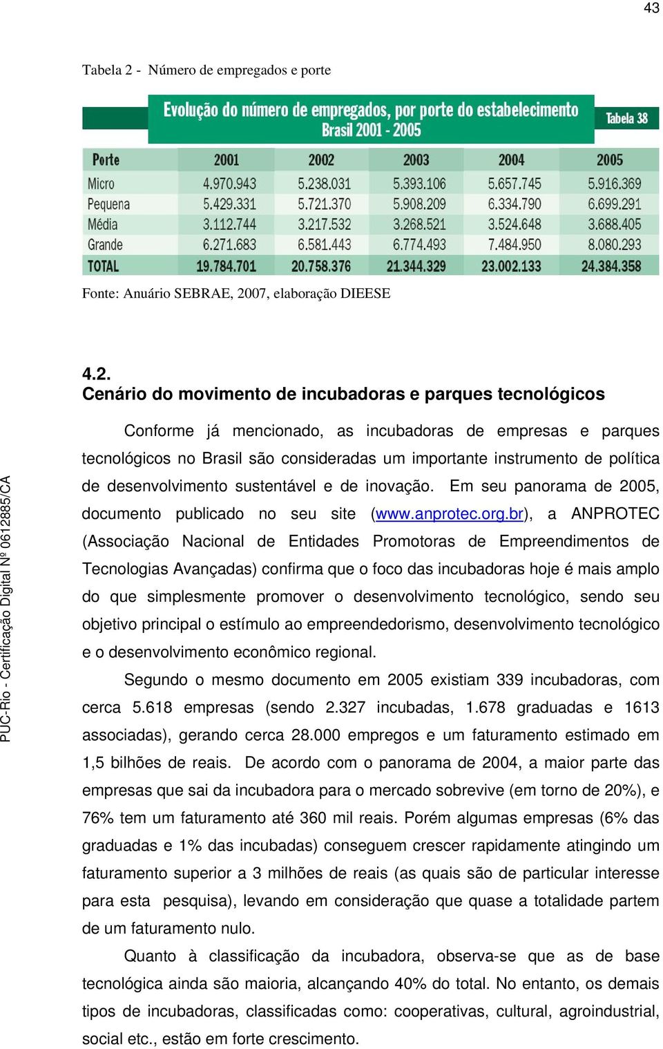 07, elaboração DIEESE 4.2.