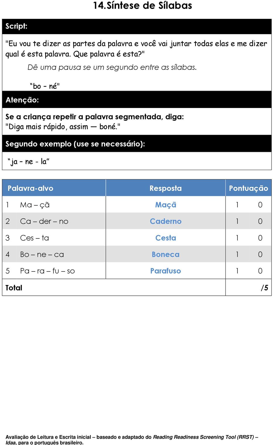 Screening Tool RRST) @' +&+&4 '5 3 ' 6'