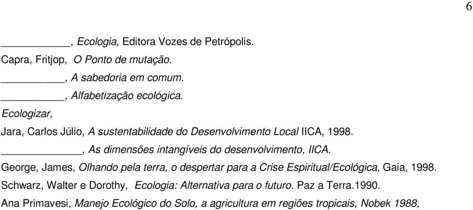 , As dimensões intangíveis do desenvolvimento, IICA.