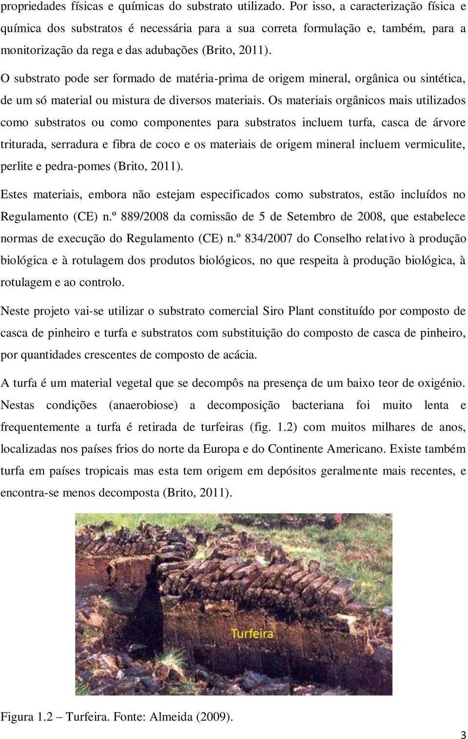 Os mteriis orgânicos mis utilizdos como substrtos ou como componentes pr substrtos incluem turf, csc de árvore triturd, serrdur e fibr de coco e os mteriis de origem minerl incluem vermiculite,