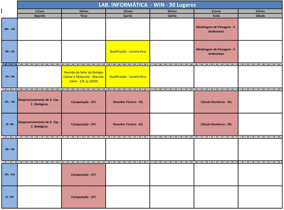 Biologia Celular e Molecular - Marcelo Valim - 12h às 13h30