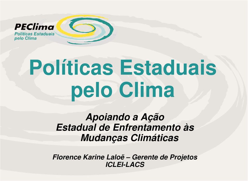 Enfrentamento às Mudanças Climáticas