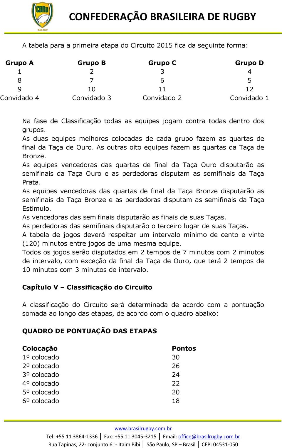 As equipes vencedras das quartas de final da Taça Our disputarã as semifinais da Taça Our e as perdedras disputam as semifinais da Taça Prata.