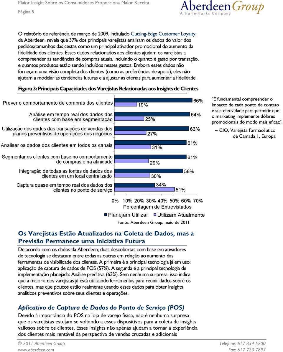 Esses dados relacionados aos clientes ajudam os varejistas a compreender as tendências de compras atuais, incluindo o quanto é gasto por transação, e quantos produtos estão sendo incluídos nesses