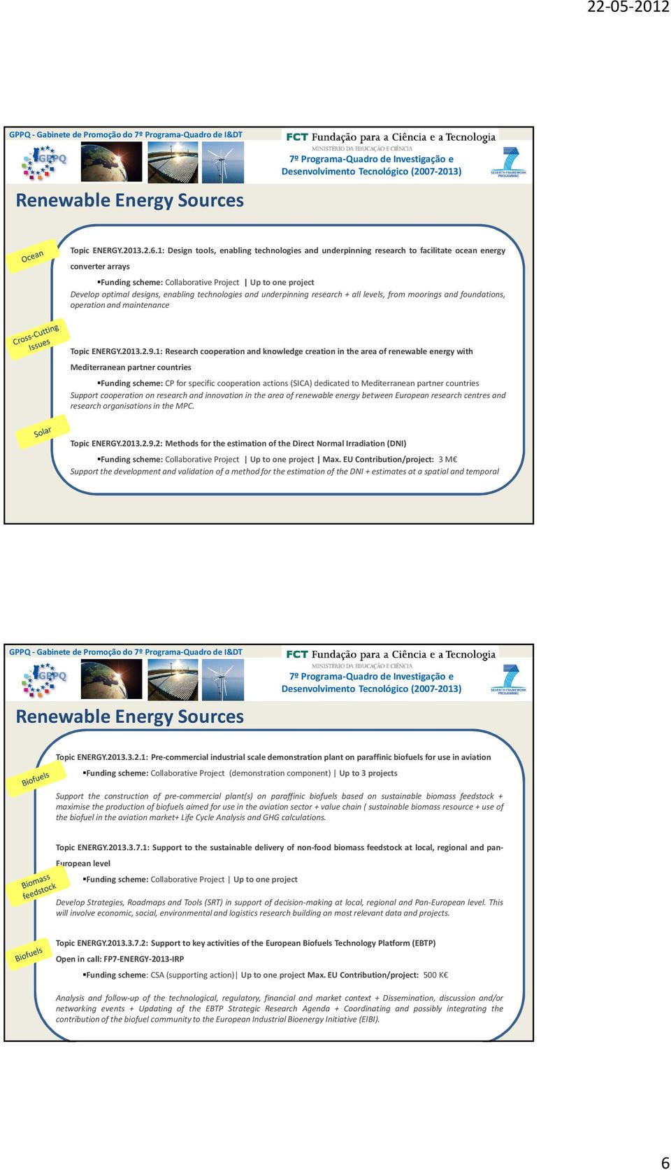 from moorings and foundations, operation and maintenance Topic ENERGY.2013.2.9.