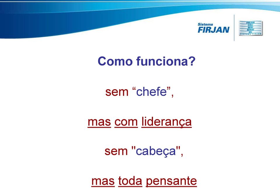 liderança sem