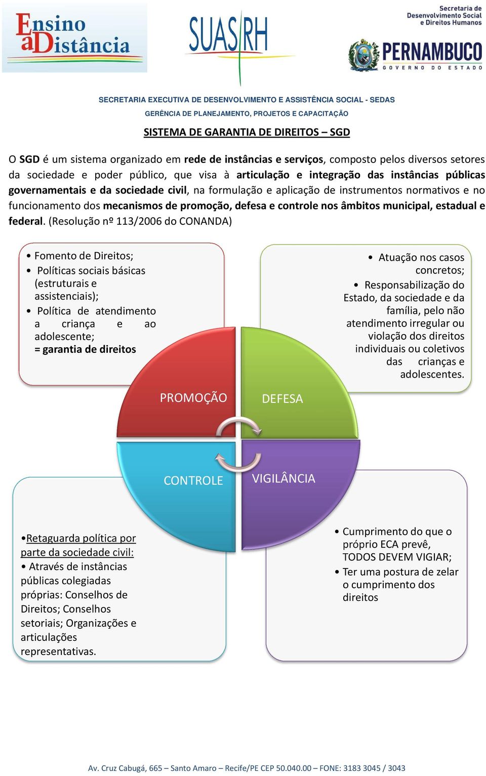 municipal, estadual e federal.