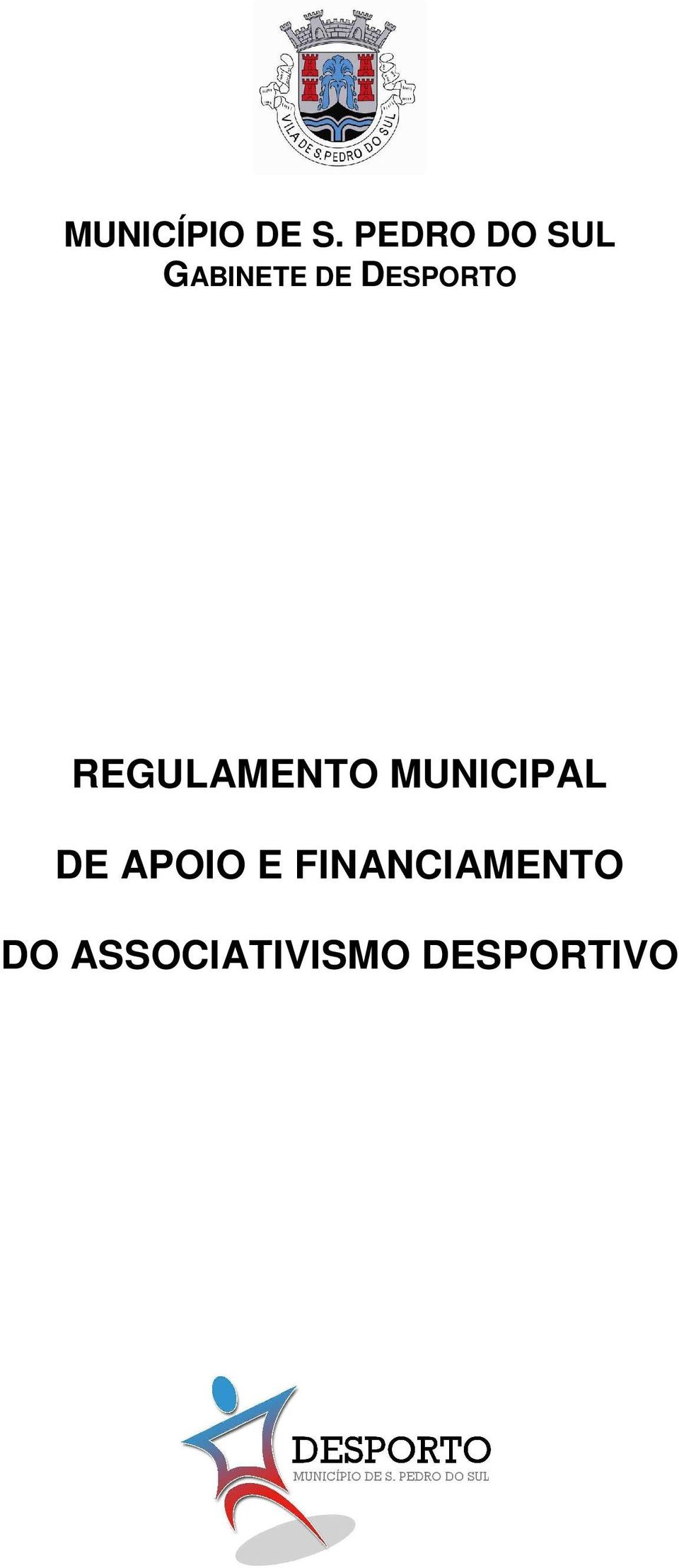 DESPORTO REGULAMENTO MUNICIPAL