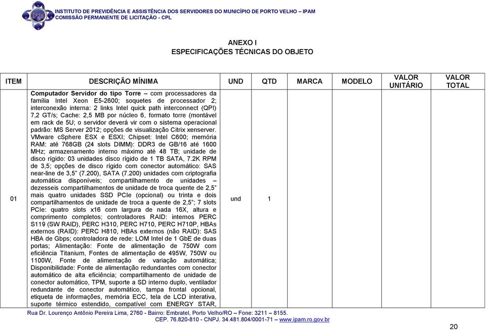 MS Server 2012; opções de visualização Citrix xenserver.