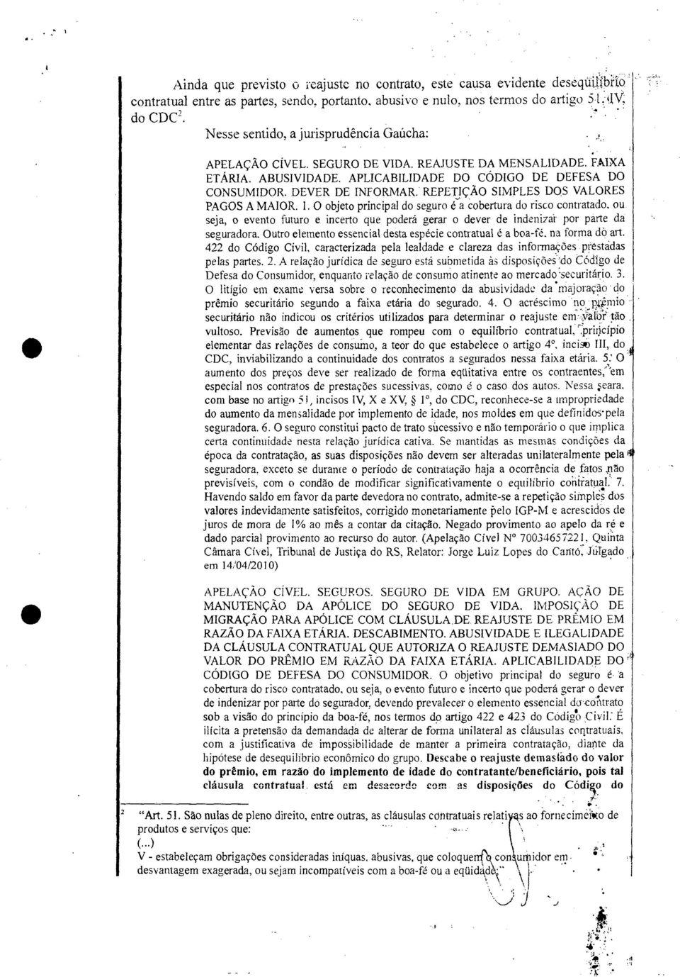 REPETIÇÃO SIMPLES DOS VALORES PAGOS A MAIOR. 1.