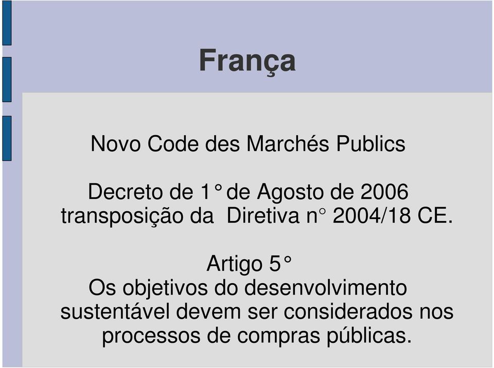 Artigo 5 Os objetivos do desenvolvimento sustentável