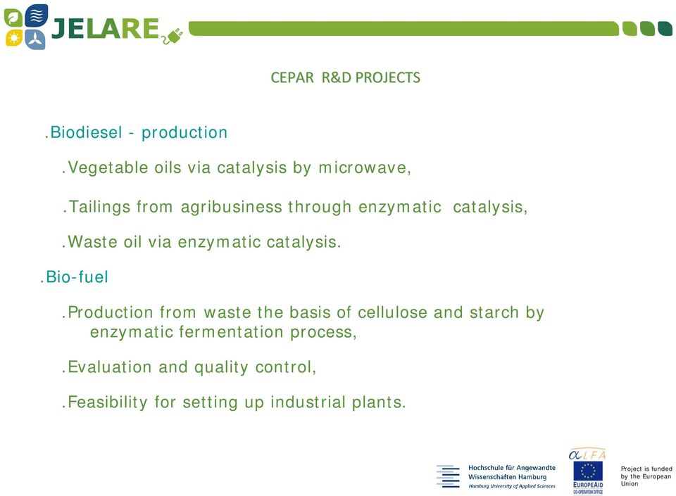waste oil via enzymatic catalysis..bio-fuel.