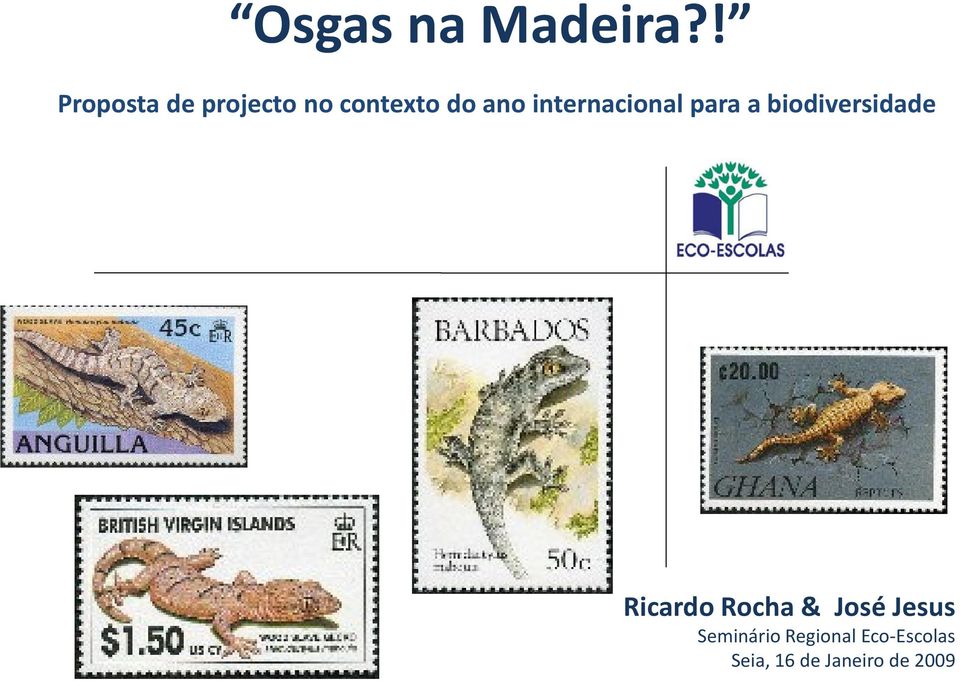 internacional para a biodiversidade Ricardo
