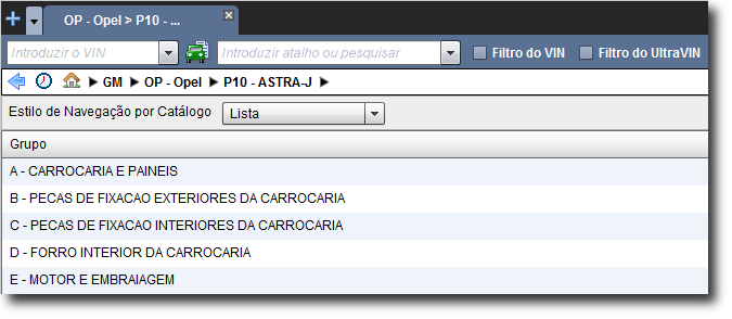 Notas A funcionalidade Notas foram melhoradas para permitir que os utilizadores adicionem notas às peças, VINs, grupos ou localizações do EPC.