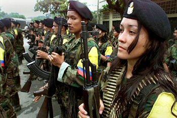Conflitos na América as FARC são classificadas como organização terrorista.