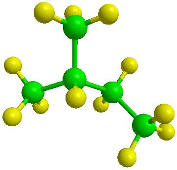 94 O isopentano, o pentano
