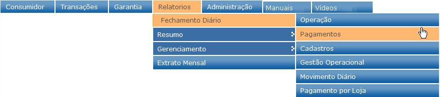 Através desse relatório é possível acompanhar diariamente os volumes de consultas garantidas, não garantidas, parcelas para