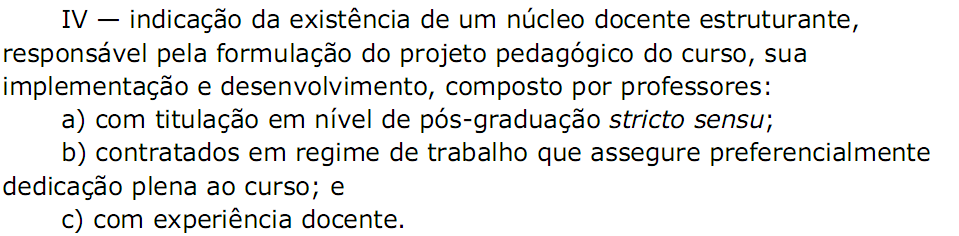 Portaria n o 147 do MEC - Criação