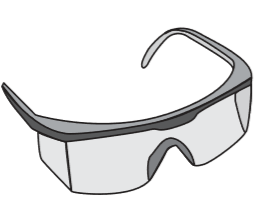 Óculos de segurança Destina-se à proteção dos olhos contra impactos mecânicos e efeitos decorrentes da irradiação solar ou arco elétrico.