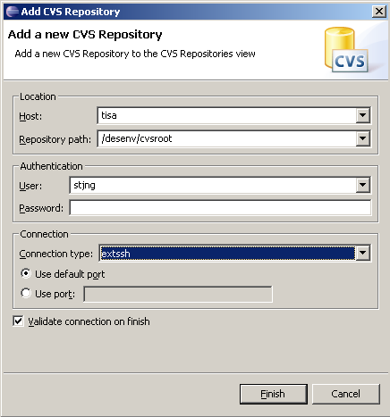 2. Configuração do repositório CVS Dentro do Eclipse vamos alterar para a visualização de exploração de repositório CVS. Para tanto acesse o menu Window -> Open Perspective -> Other.