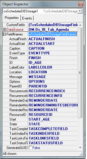 Update Fields deixe selecionado todos os campos e em seguida clique no botão Generate SQL e depois no botão Ok.