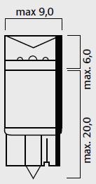 5X38 mm Referência Volts Base Designação 38.