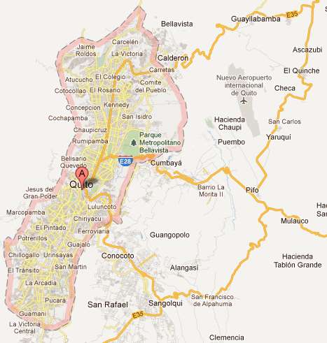 QUIPORT Distância: Cerca de 40 km do centro de Quito 5,3 5,5 4,1 4,3 1,8 12% 2,1 1,5 10% 1,6 3,5 3,4 2,6