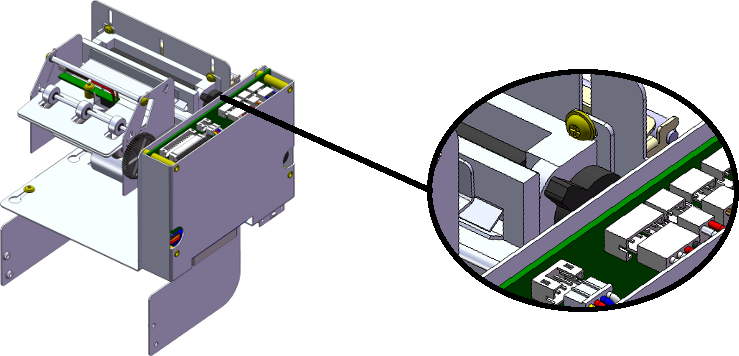 Operação EM LINHA (Amarelo): informa o modo de funcionamento da impressora: On-line, quando aceso, e Off-line, quando apagado. LIGADO (Verde): quando aceso, indica que a impressora está ligada.