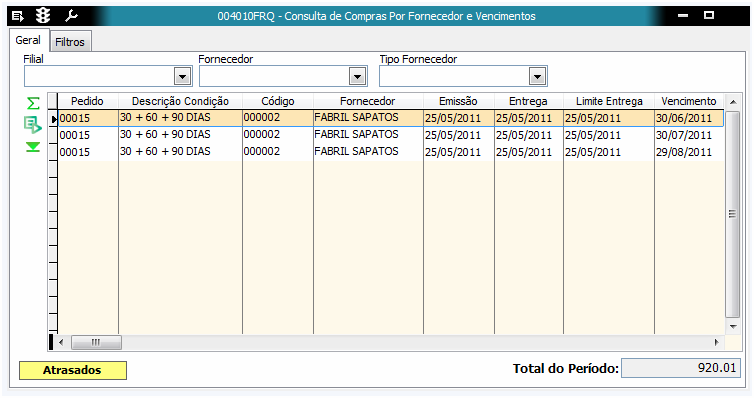 Recebimentos de produtos acabados O recebimento dos produtos pode ser feito de duas maneiras: 1º Entrada física dos produtos separada da parte fiscal (na loja ou na retaguarda); 2º Entrada física dos