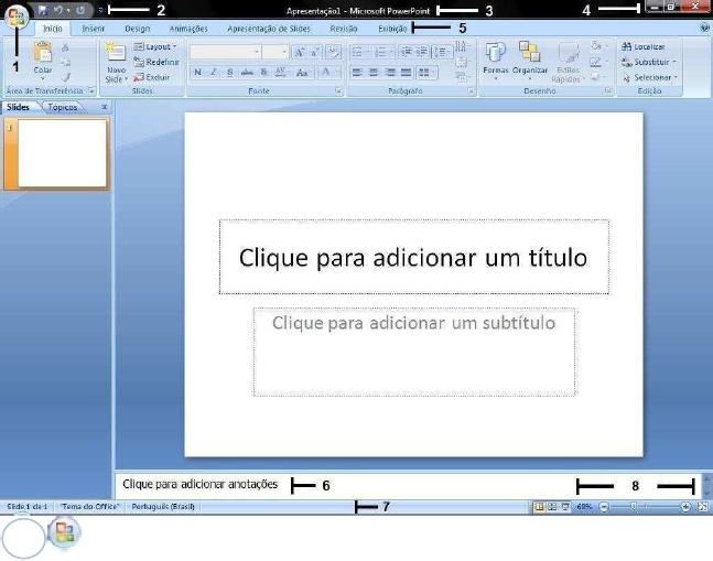 1. CARACTERÍSTICAS O PowerPoint é um programa de apresentação sofisticado e profissional com funcionalidades multimédia e efeitos de animação variados, organizados em sequência de