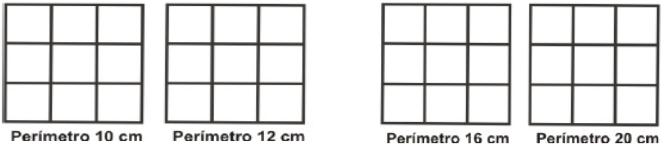 podemos fazer várias figuras pintando exatamente cinco desses quadradinhos de cinza.