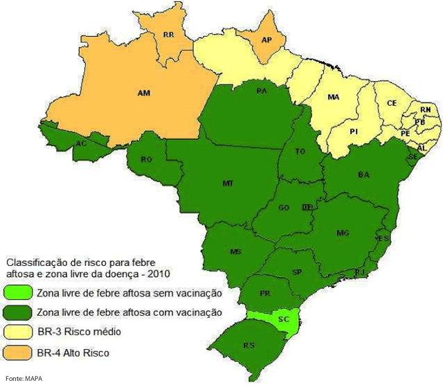 Bovinocultura FEBRE AFTOSA E ENCEFALOPATIA ESPONGIFORME Programa