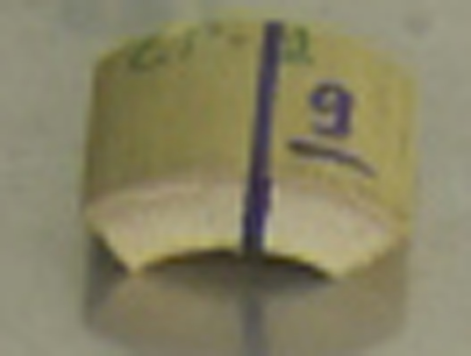 43 Figura 3.2 - Pesagem do corpo de prova do ensaio de absorção de água.