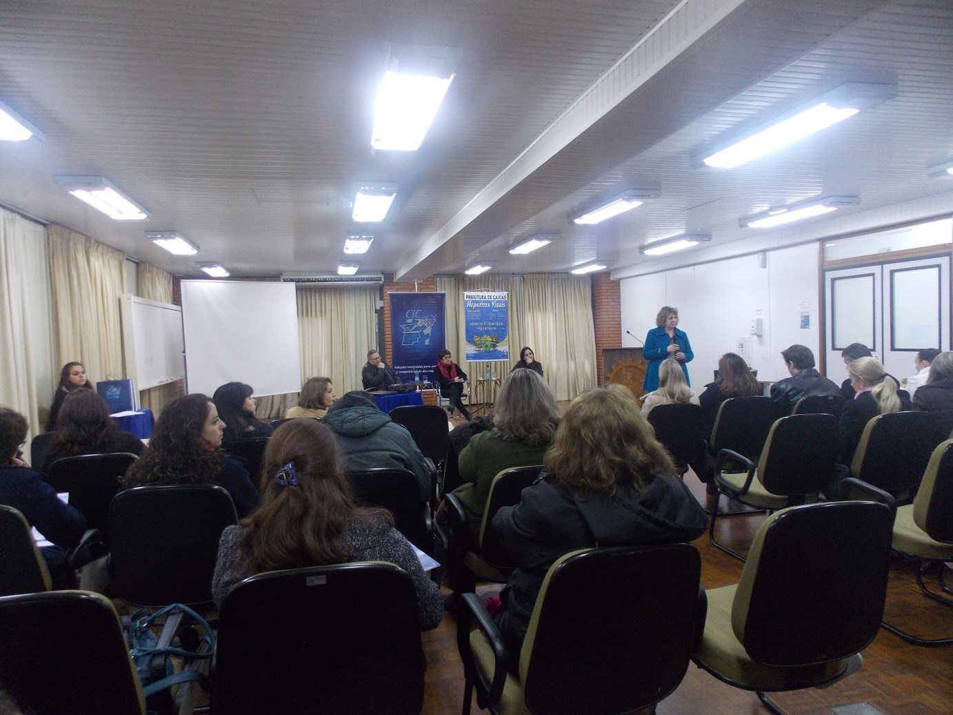 Foto: Taís Giacomet REPRESENTAÇÕES DA CIC Na segunda-feira (16) A diretora de Projetos, Inovação e Inteligência Jaqueline Giovanardi participou da reunião do Conselho de Administração das Incubadoras