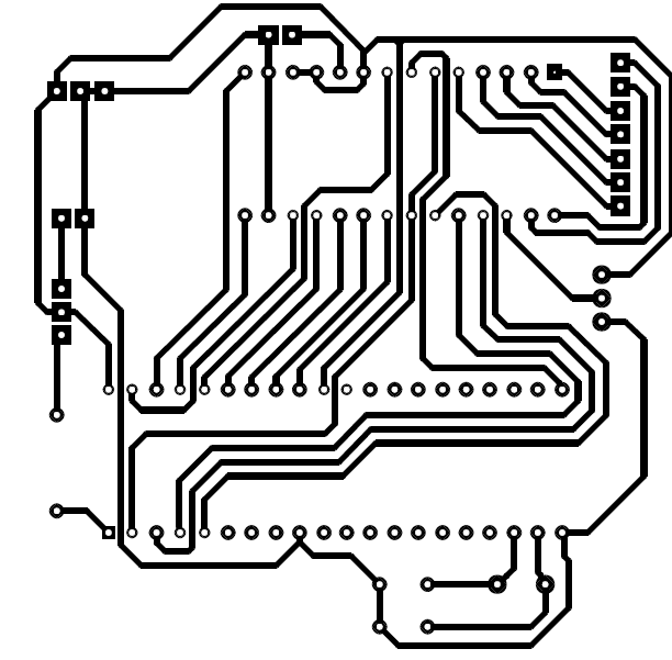 16 Visando um melhor rendimento, a equipe decidiu integrar todos os componentes em um único circuito.