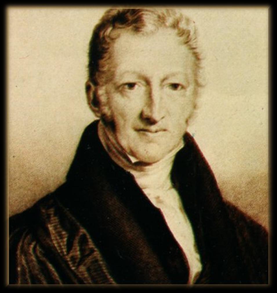 Thomas Malthus defendia também, que se factores externos, como a fome e as