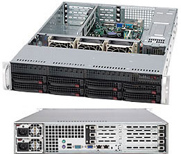 Especificação Técnica A configuração padrão do ER100 é composta pelos seguinte componentes : Gabinete/Chassis Principais Características 1. 720W Redundant High-efficiency 2. 8x 3.5" SATA Drive Bays 3.