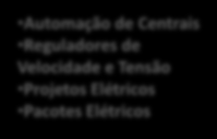 Empresas do Grupo SEMI Engenharia SEMI Sistemas SEMI Industrial Montagens Eletromecânicas Automação de Centrais Reguladores de