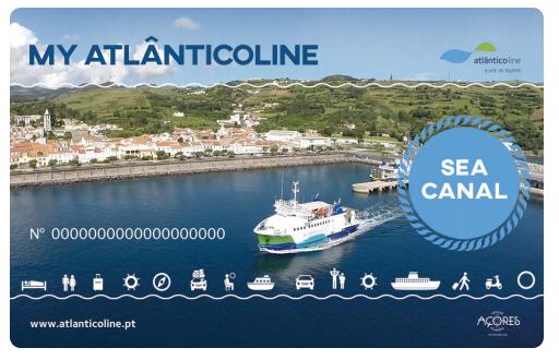 OPERAÇÃO REGULAR 2016 My Atlânticoline / Sea Canal Aplicável na Linha azul Carregável nas