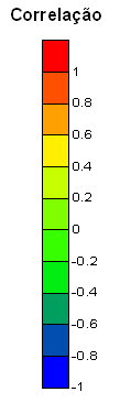 27 Através do diagrama nota-se que as melhores razões para o estudo da VAS foi em 630/450 nm e 630/475 nm (vermelho/azul).