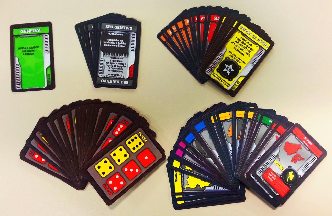 Introdução War é a versão de cartas do famoso jogo de tabuleiro de mesmo nome.