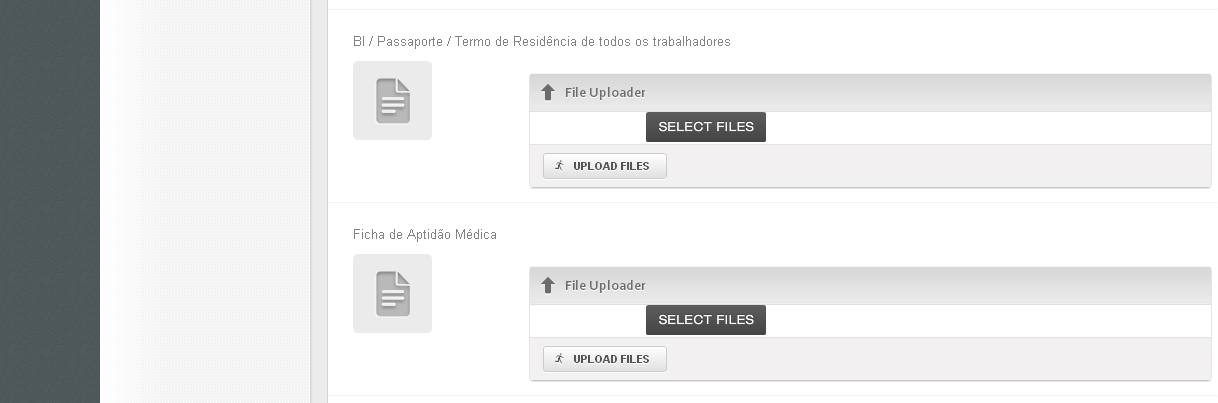 4.5 CLICAR em NOVO COLABORADOR PLATAFORMA DE GESTÃO DE ACESSOS 4.5.1 Preencher os campos que estão em quadrado vermelho Número atribuído pelo ECI a Vendedores / Repositores / Promotores